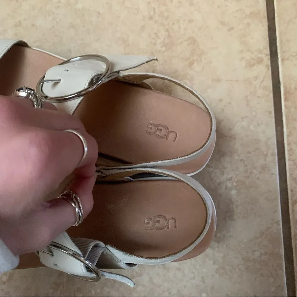 UGG Platform Strap Sandals size 8.5
